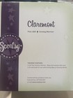 Scentsy Claremont Tan Neutral Pottery Scent Wax Warmer New Open Box