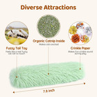 Cat Toys Pillows  3 Pack  Soft And Durable Crinkle Sound With Catnip Inside  Int