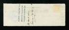 1871 First National Bank Of Morristown  New Jersey Check  ch 1188    Iron Bank