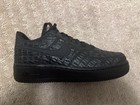 Nike Air Force 1 Low    07 Lv8    Black Croc  Youth Size  Us 6y  Uk 5 5   Eur 38 5  