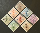 Travelstamps  1957 Dominican Republic Stamps Sc  479-483   C100-c102  Mnh Og