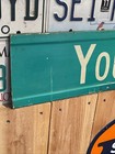 Authentic Street Sign Young  Road Highway Reflective 2-side  24    X 6 3 4   