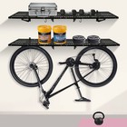 2packs 560lbs 72 24in Storage Hooks Wall Mount Garage Organization Rack New