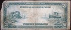 1914  20 Federal Reserve Note San Francisco Circulated Torn White Mellon P362