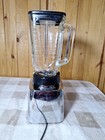 Vintage Chrome Osterizer Cycle Blend 10 Speed Blender Works See Pics   Discript 