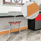 Lsgcq Flexible Baseboard Molding Trim 4 Inch X 20 Feet Self-adhesive Vinyl Wall