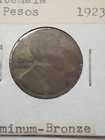 Guatemala 5 Pesos Provisionales 1923 Low Mintage Of 440 000 Units