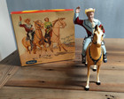 1950s Hartland Roy Rogers Trigger Dale Evans Buttermilk   Bullet Figures W boxes