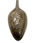 Antique Sterling Silver Souvenir Spoon  Osceola Seminole Miami Cape Florida 24g 