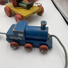 Delightful Vintage Wood Pull Toys Lot