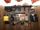 M4 Modular System A k Aeg Electric Airsoft Gun Metal Frame Lot  Extras  4 3