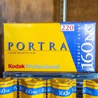 4 Rolls Kodak Portra 160nc 220 Medium Format Film Exp 2004 Freezer Stored Rare