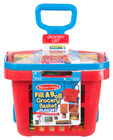 New Melissa   Doug Fill   Roll Grocery Basket Play Set With 11 Pieces