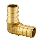 Efield 45 Pcs 1 2  Pex Crimp Brass  Fittings  Elbow  Coupling  Tee 15 Pcs each 