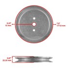 Caltric Gx20367 Spindle Pulley Set For John Deere L110 L111 L118 La100 La105