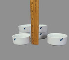 Vintage Set Of Six Amtrak  abco  Acela Finger Bowls 3   Wide 1 25   High