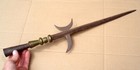 Medieval Era   Revolutionary War Antique Halbred Pike Spontoon Military Artifact