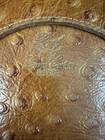 Vintage Ostrich Cigar Case By Royal Crown Custom Ostrich Leather Unique