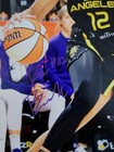 Rae Burrell Signed 8 5 X 11 Photo Signed Basketball Wnba La Sparks