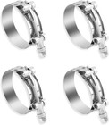 2 T Bolt Radiator Hose Clamps  4pcs Adjustable 57-65mm Heavy Duty Hosescolor  2 