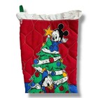 Disney Babies Christmas Quilted Stocking 16  Vintage Handmade