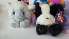 Vintage Puffkins Plush Lot Of 8 New With Tags Swibco Squawk Cosmo Bumper