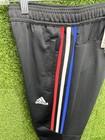 Adidas Tiro17 Boys Training Pants Youth S Black red white blue Pockets Dt5040