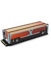 M 2 Nvme 2280 Ssd Copper Heatsink Radiator Fin Active Cool For Desktop Computer