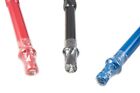 4 Pack Disposable Washable 74    Hookah Hose Elastic With Glass Tip Assorted Color