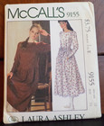 Mccall s Sewing Pattern 9155 Misses Dress Petticoat Tie Belt Size 12 Vtg 80s Uc