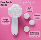 Facial Cleansing Brush  Radiance Spin-care System  Portable 7-inch Waterproof