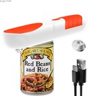 Auto Can Opener Rechargeable  Electric Smooth Edge Cutter With Replaceable Blade
