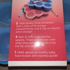 Kiddie Bobs Baby Food Storage   Weaning Make Your Own Baby Food Containers