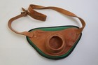 2 Vintage  Leather Waist Fishing Rod Holder Belt Harness One By Shamrock  Pics