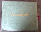 1917 Colorado Rocky Mountain Views On Rio Grande Railroad Photo Book 24 Views