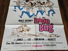 The Love Bug 1968 Original Movie Theater Poster 27x41 Disney Herbie Comedy