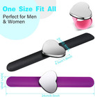 3-pack Magnetic Wrist Pin Holder Bracelets For Hair Styling   Sewing