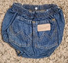 Nwt Wrangler Denim Diaper Cover Bloomers 18 Months