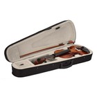 Acoustic Violin Case With Bow Rosin Natural 4 4 Size Lightweight Durable