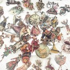 100pcs Vintage Victorian Stickers Pack     Aesthetic Retro Clear Ephemera St