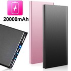 Ultra Thin 20000mah Portable External Battery Charger Power Bank For Cell Phone