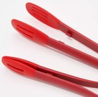 2 Qvc Mad Hungry Silicone Tongs 9  Spurtle Spongs Slottted Heat Resistant 450   