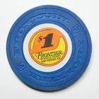 Frontier Hotel   Casino - Las Vegas Nevada -  1 Casino Gaming Chip 1992