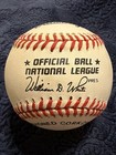 Billy Russell Signed Official Rawlings National League Baseball