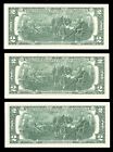 Beautiful Set Of  2 Bills 2009 2013 2017 Crisp Gem Uncirculated Set Of 3
