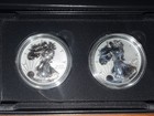 U s  Mint American Eagle 2021 One Ounce Silver Reverse Proof Two-coin Set