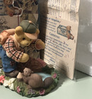 Cherished Teddies Cameron With Backpack And Beaver Figurine 508659 New In Box