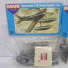 2x Vintage Novo Model Aircraft Kit New Supermarine S6b Seaplane F164 F174 Pionee