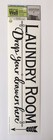New Laundry Room    drop Your Drawers    Translucent Removable Wall Decal Room Decor