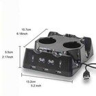 4 In1 Controller Charger Dock Station Stand Led For Playstation Ps4 move ps4 Vr